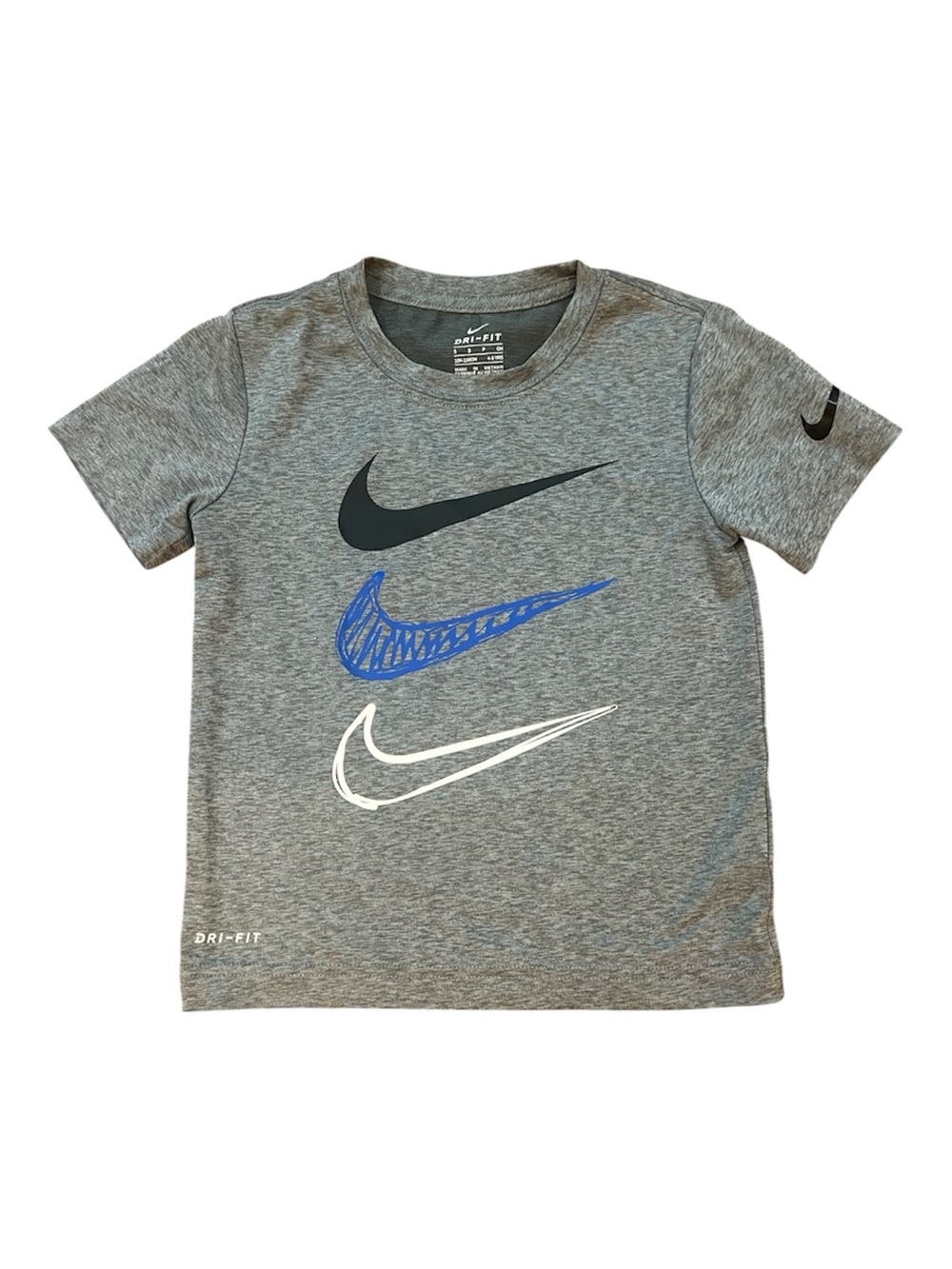 Nike Dri-Fit Gray Shirt Size 5